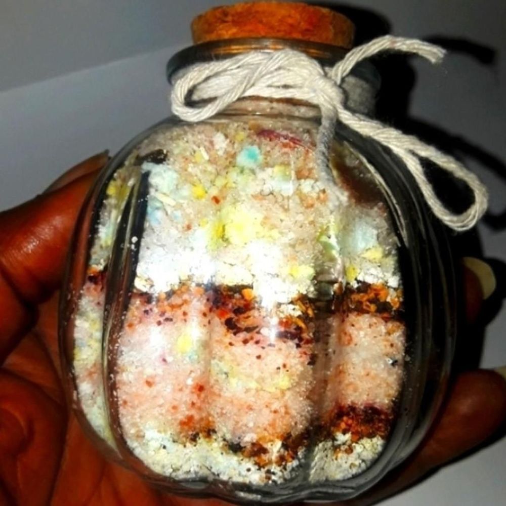 Hand crafted healing bath treasures